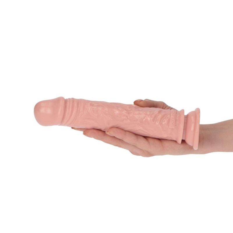 Realistyczne cieliste dildo z przyssawką 18 cm